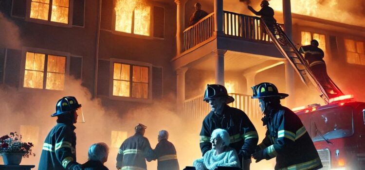 Požar u Domu za stare