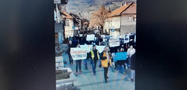Moj rodni grad Prijepolje – glas podrške studentima u borbi za pravdu