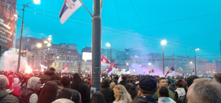 I na kraju, hulja je upotrebila zvučni top