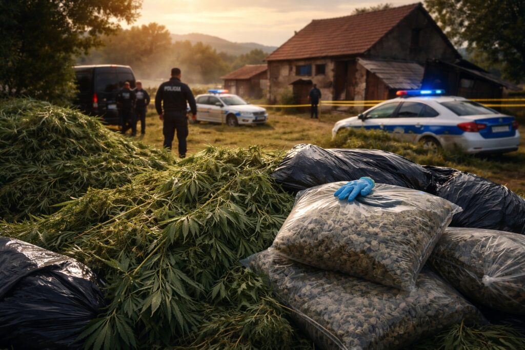 Pet tona marihuane u Konjuhu – nova Jovanjica u Srbiji?