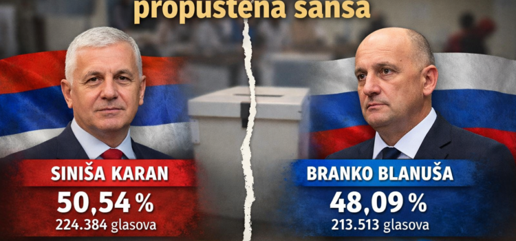 Izbori bez preokreta: šta govori tesan rezultat u Republici Srpskoj Izbori bez preokreta: šta govori tesan rezultat u Republici Srpskoj