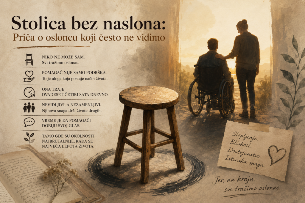 Stolica bez naslona: Priča o osloncu koji često ne vidimo